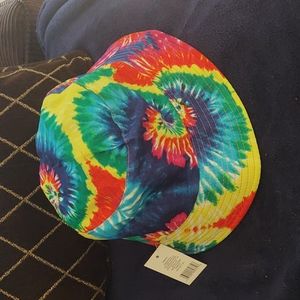 Tie-dye bucket hat